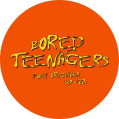 Bored Teenagers Motiv 1 Anstecker mit Sicherheitsnadel Ø 25 mm