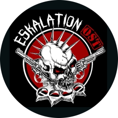 Eskalation Ost Motiv 1 Anstecker mit Sicherheitsnadel Ø 25 mm