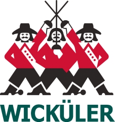 Wicküler Motiv 1 Anstecker mit Sicherheitsnadel Ø 25 mm