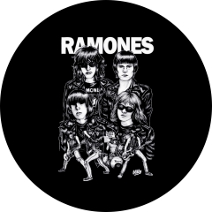 Ramones, The Ramones Motiv 42 Anstecker mit Sicherheitsnadel Ø 25mm