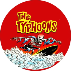 Typhoons, The Motiv 1 Anstecker mit Sicherheitsnadel Ø 25 mm