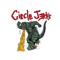 Circle Jerks Motiv N Anstecker mit Sicherheitsnadel Ø 25mm