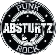 Absturtz Motiv 1 Anstecker mit Sicherheitsnadel Ø 25 mm