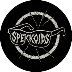 Spekkoids Motiv 1 Anstecker mit Sicherheitsnadel Ø 25 mm