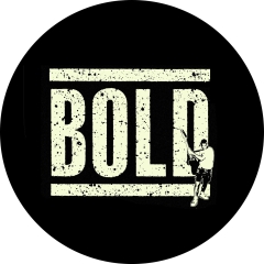 Bold Motiv 1 Anstecker mit Sicherheitsnadel Ø 25 mm