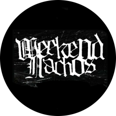 Weekend Nachos Motiv 1 Anstecker mit Sicherheitsnadel Ø 25 mm