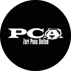PCA Motiv 2 Anstecker mit Sicherheitsnadel Ø 25 mm