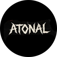Atonal Motiv 3 Anstecker mit Sicherheitsnadel Ø 25 mm