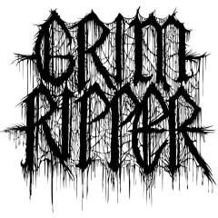 Grim Ripper Motiv 1 Anstecker mit Sicherheitsnadel Ø 25 mm