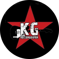 Kellergeister Motiv 1 Anstecker mit Sicherheitsnadel Ø 25 mm