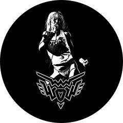 Wendy O´Williams Plasmatics Motiv 1 Anstecker mit Sicherheitsnadel Ø 25 mm