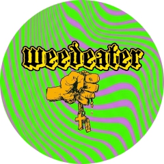 Weedeater Motiv 1 Anstecker mit Sicherheitsnadel Ø 25 mm