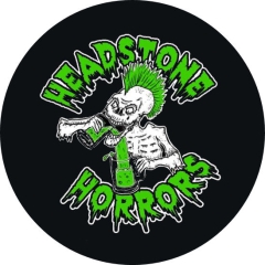 Headstone Horrors Motiv 2 Anstecker mit Sicherheitsnadel Ø 25mm