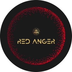 Red Anger Motiv 1 Anstecker mit Sicherheitsnadel Ø 25 mm