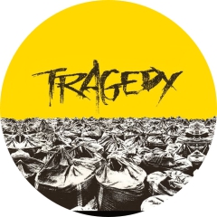 Tragedy Motiv 4 Anstecker mit Sicherheitsnadel Ø 25 mm