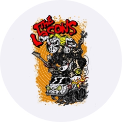 Jasons, The Jasons Motiv 1 Anstecker mit Sicherheitsnadel Ø 25 mm