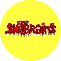 Shitbrains Motiv 2 Anstecker mit Sicherheitsnadel Ø 25 mm