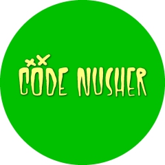 Code Nusher Motiv 3 Anstecker mit Sicherheitsnadel Ø 25 mm