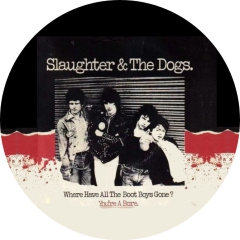 Slaughter And The Dogs Motiv 2 Anstecker mit Sicherheitsnadel Ø 25mm