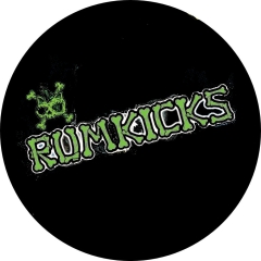 Rumkicks Motiv 3 Anstecker mit Sicherheitsnadel Ø 25 mm