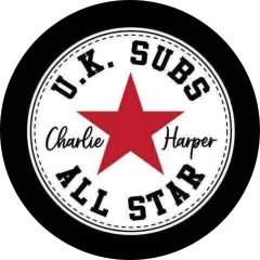 U.K. Subs Motiv C Anstecker mit Sicherheitsnadel Ø 25 mm