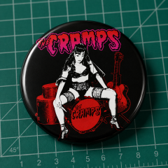 Cramps, The Motiv A Anstecker mit Sicherheitsnadel Ø 25 mm