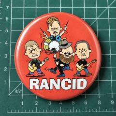 Rancid Motiv G Anstecker mit Sicherheitsnadel Ø 25 mm