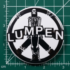 Lumpen Motiv 1 Anstecker mit Sicherheitsnadel Ø 25 mm