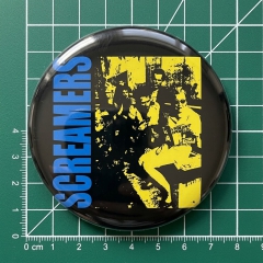 Screamers Motiv 2 Anstecker mit Sicherheitsnadel Ø 25 mm