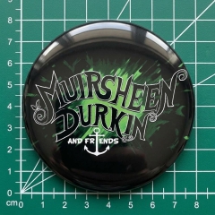 Muirsheen Durkin And Friends Motiv 1 Anstecker mit Sicherheitsnadel Ø 25 mm
