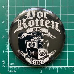 Doc Rotten Motiv 1 Anstecker mit Sicherheitsnadel Ø 25 mm