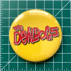 Devil Dogs Motiv 5 Anstecker mit Sicherheitsnadel Ø 25 mm