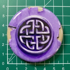 New Model Army Motiv 96 Anstecker mit Sicherheitsnadel Ø 25 mm