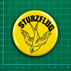 Sturzflug Motiv 1 Anstecker mit Sicherheitsnadel Ø 25 mm