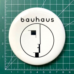 Bauhaus Motiv 5 Anstecker mit Sicherheitsnadel Ø 25mm