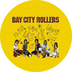 Bay City Rollers, The Motiv 3 Anstecker mit Sicherheitsnadel Ø 25mm