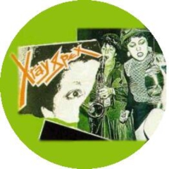 X-ray Spex Motiv 3 Anstecker mit Sicherheitsnadel Ø 25 mm